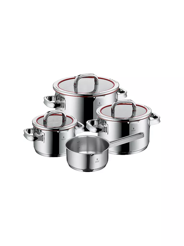 WMF | Juego de ollas 4 piezas FUNCTION 4 Cromargan | Plata
