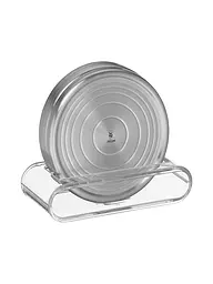 WMF | Juego de platos para vasos de 6 piezas CLEVER&MORE Cromargan | Plata