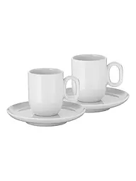 WMF | Juego de tazas de espresso de 4 piezas BARISTA Blanco | Blanco