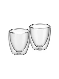WMF | Juego de vasos térmicos para espresso de 2 piezas KULT Glas | Transparente