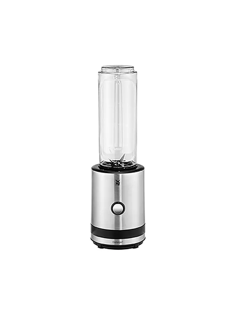 WMF | KÜCHENminis Smoothie-to-go, Mini batidora de vaso 300W | Plata