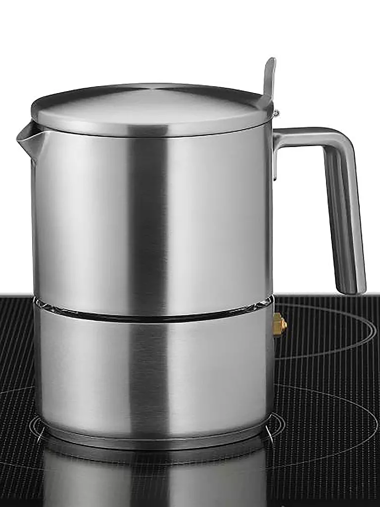 WMF | Kult Cafetera exprés (6 tazas) Cromargan Mate | Plata