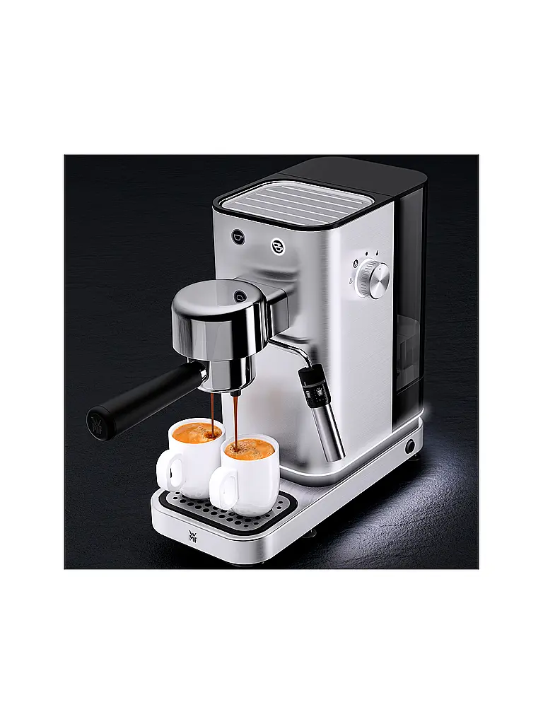 WMF | Máquina de espresso con portafiltro LUMERO Cromargan | silber