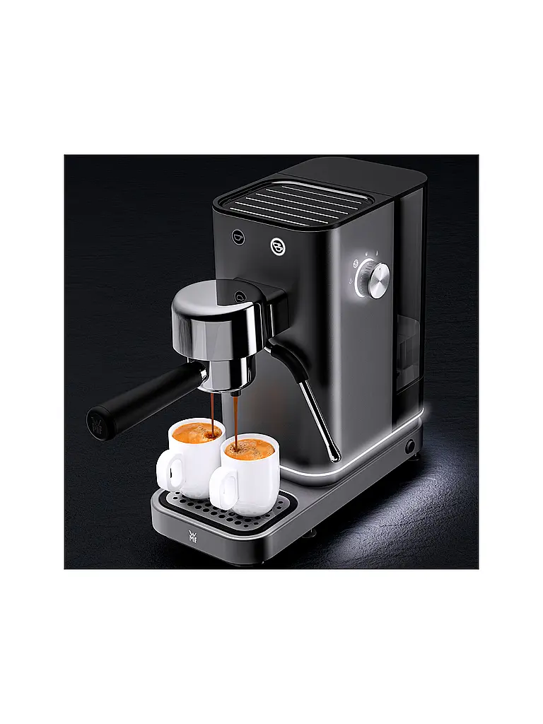 WMF | Máquina de espresso con portafiltro LUMERO Stone-Grey | 