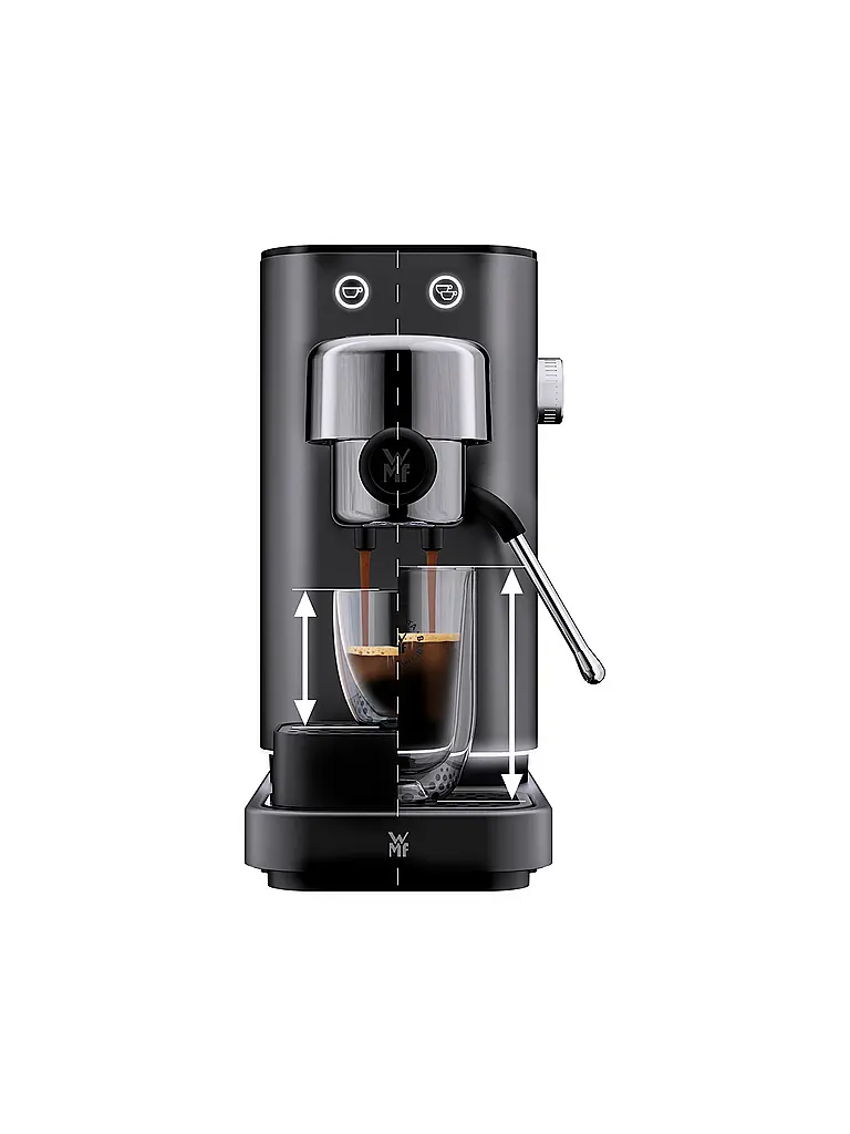 WMF | Máquina de espresso con portafiltro LUMERO Stone-Grey | 