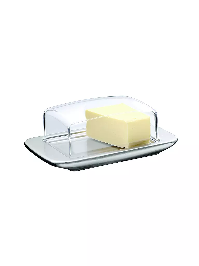 WMF | Mantequillera LOFT 18x9cm Cromargan / Mate | Plata