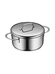 WMF | Mini cacerola con tapa de 16 cm Cromargan | Plata