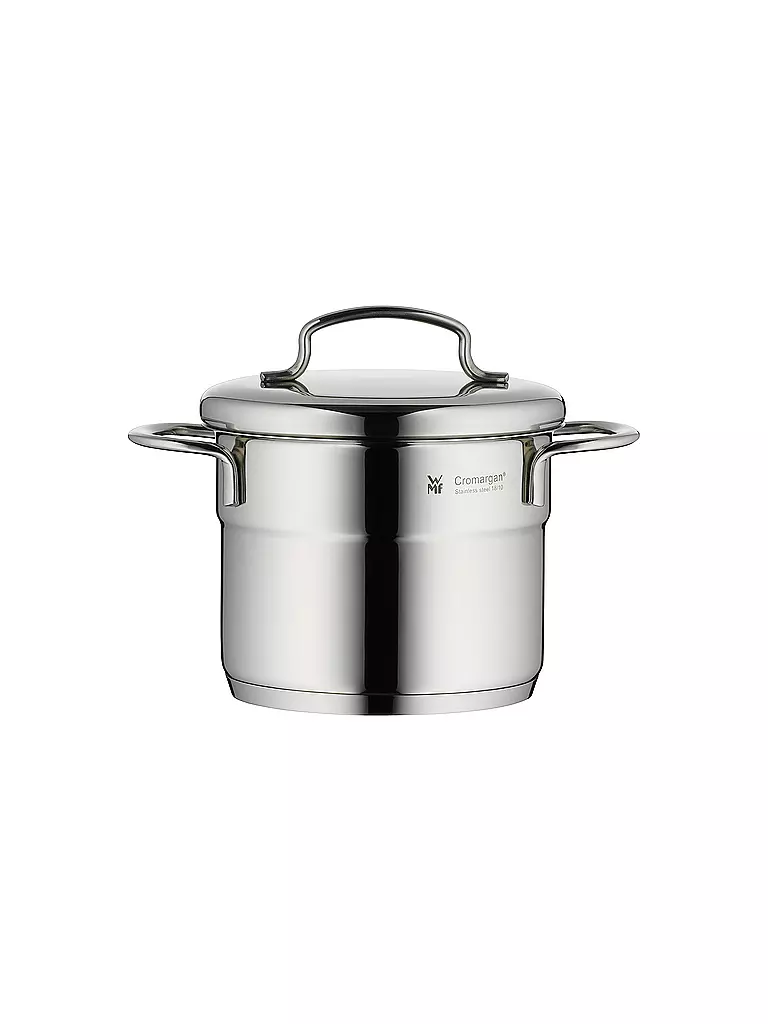 WMF | Mini olla para carne de 12 cm | Plata