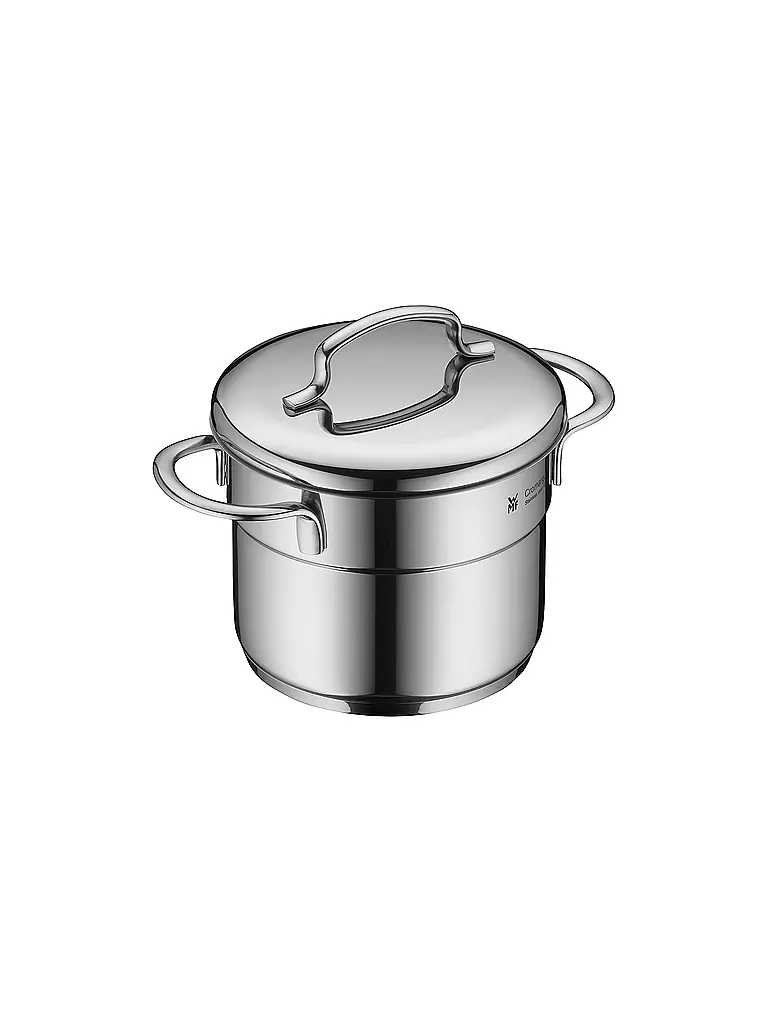 WMF | Mini olla para carne de 12 cm | Plata