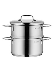 WMF | Mini vaporera para verduras de 16 cm | Plata