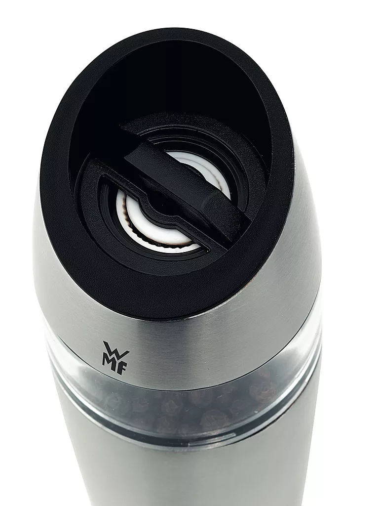 WMF | Molinillo eléctrico basculante de 20 cm | Plata