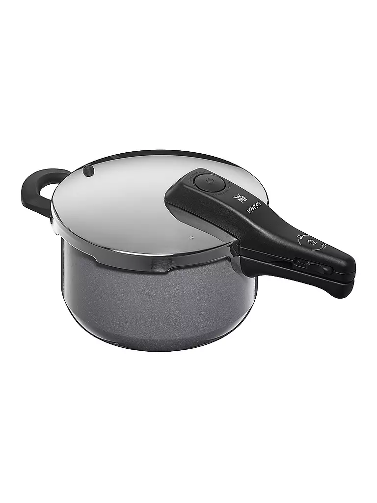 WMF | Olla a presión FUSIONTEC PERFECT PREMIUM 4,5L Platinum | Gris