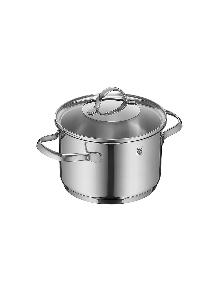 WMF | Olla Provence Plus para asar con tapa 16cm/1,9l | Plata