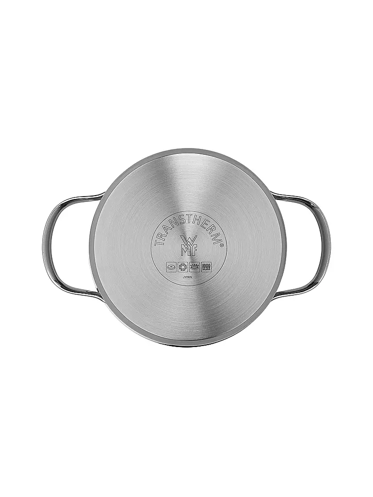 WMF | Olla Provence Plus para asar con tapa 16cm/1,9l | Plata