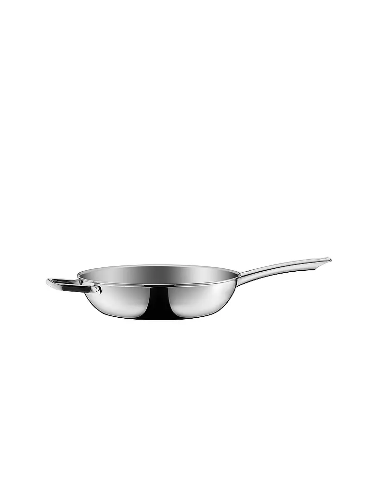 WMF | Profi Resist sartén alta para estofar/freír 28 cm | Plata