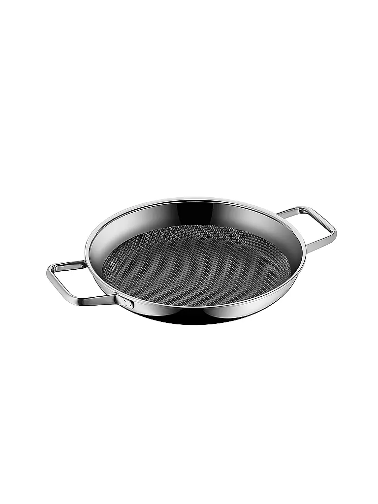 WMF | Sartén para servir Profi Resist de 28 cm (Cromargan/Antiadherente) | Plata