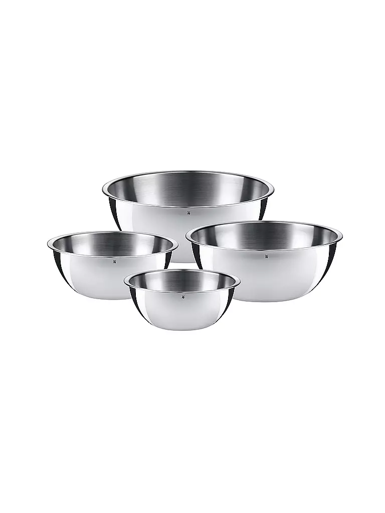 WMF | Schüssel Set GOURMET 4-tlg. Cromargan | Plata