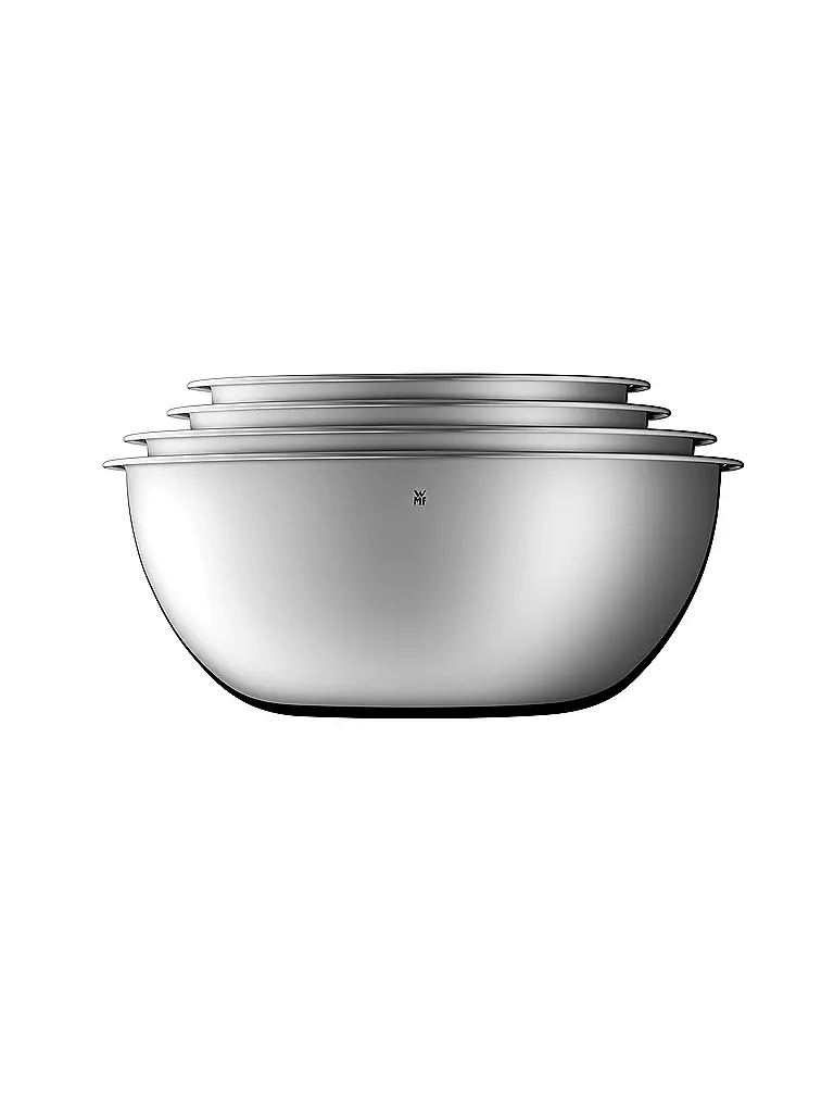 WMF | Schüssel Set GOURMET 4-tlg. Cromargan | Plata