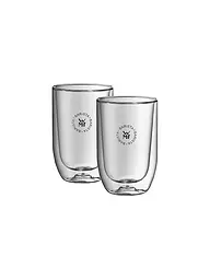 WMF | Set de 2 vasos para Latte Macchiato BARISTA de vidrio borosilicato | Transparente