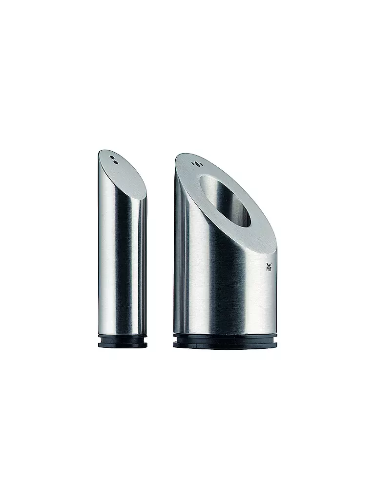 WMF | Set de salero y pimentero BASIC 9,5cm Cromargan / Mate | Plata