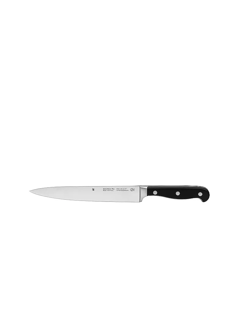 WMF | Spitzenklasse Plus Cuchillo para carne acero especial para cuchillas 20cm | Negro