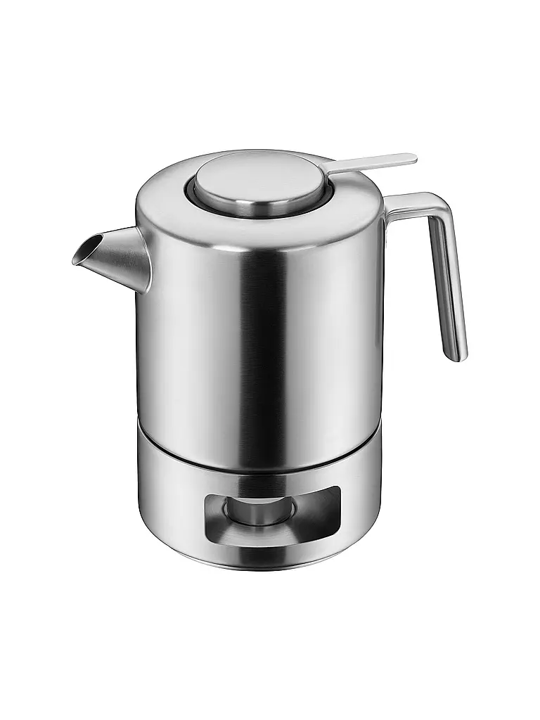 WMF | Tetera con calentador 1,2 l Cromargan | Plata