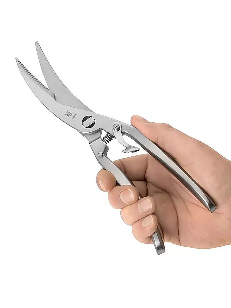WMF | Tijeras para aves con cierre de seguridad | Plata