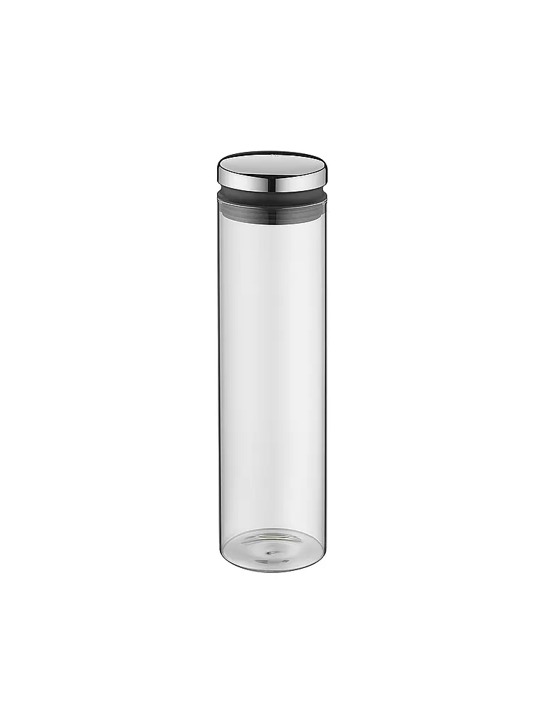 WMF | Vorratsdose DEOPOT 2l Glas / Cromargan | Transparente