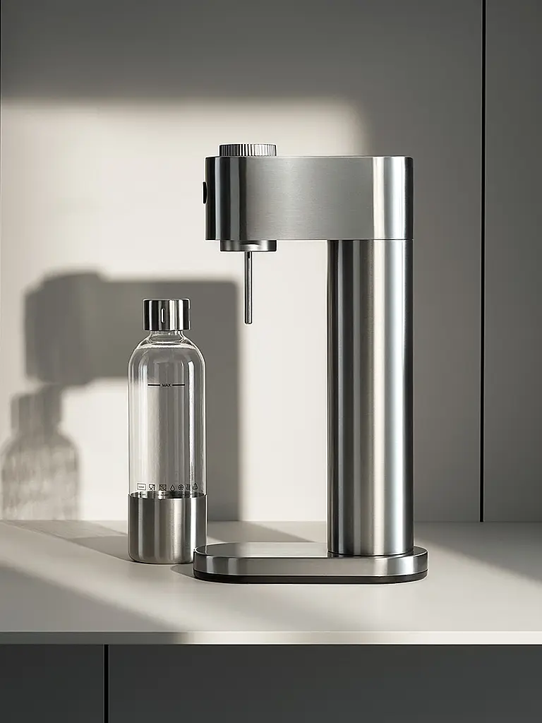 WMF | Wassersprudler Element One Soda - Stream Edelstahl | 
