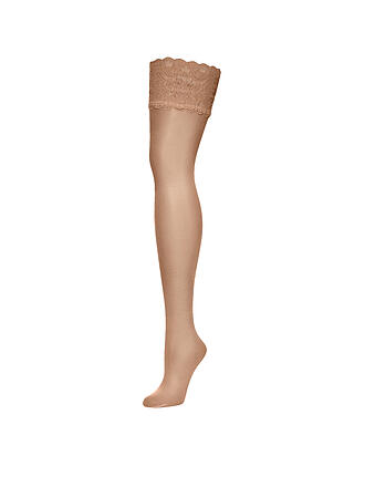 WOLFORD | Medias "Satin Touch 20 Stay-Up" (gobi)