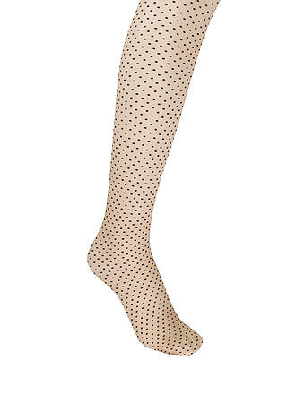 WOLFORD | Medias funcionales CONTROL DOTS 20 fairly light / black
