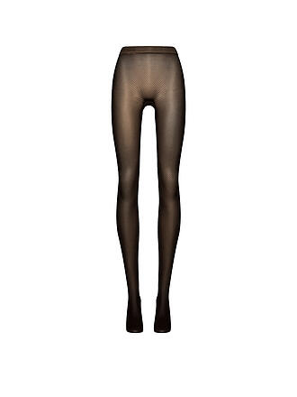 WOLFORD | Medias de rejilla TWENTIES soft cocao