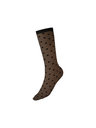WOLFORD | Medias finas DAISY SOCKS negro/negro
