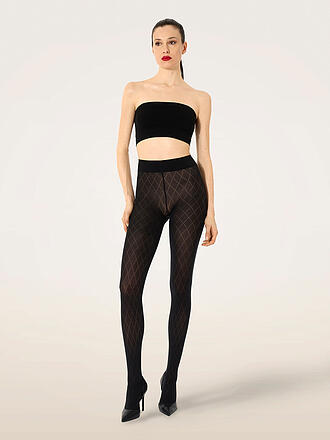 WOLFORD | Modestrumpfhose COTTON DIAMOND black