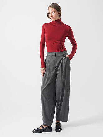WOLFORD | Body SEAMLESS WOOL carmesí