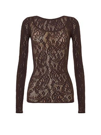 WOLFORD | Camiseta de manga larga INFINITE ROSE NET