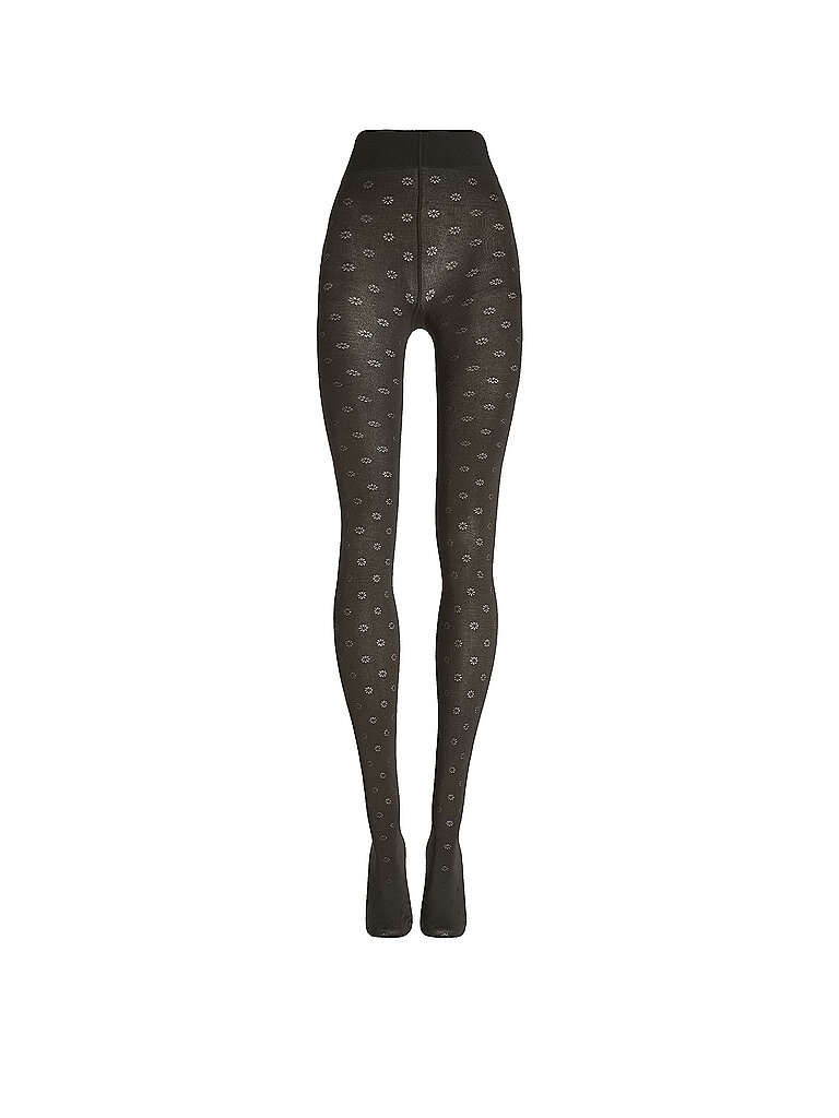 Wolford Medias de moda DAISY COTTON soft cacao marrón