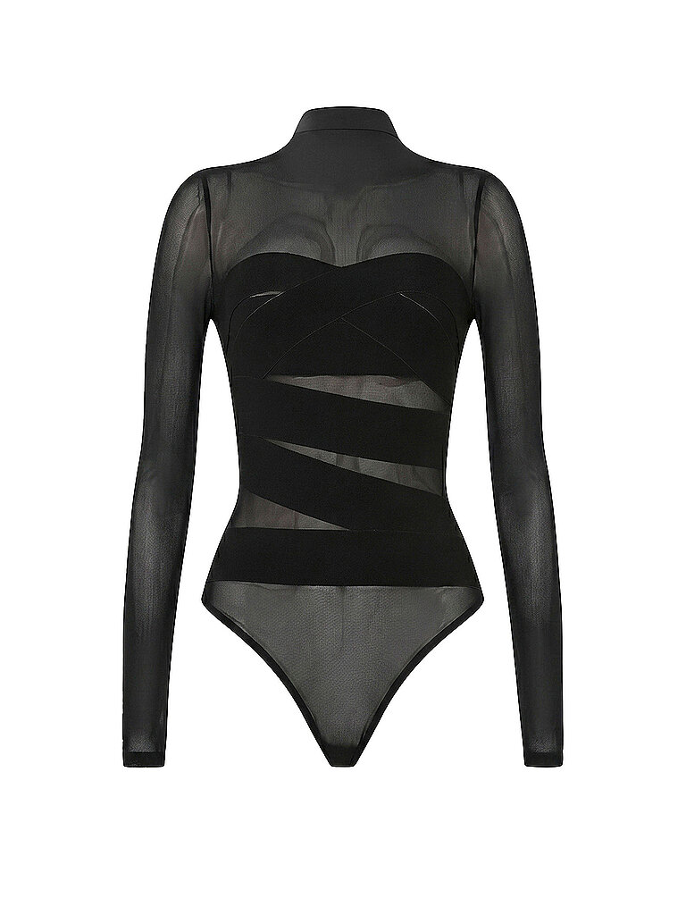 Wolford Body INFINITE WRAP negro / negro negro
