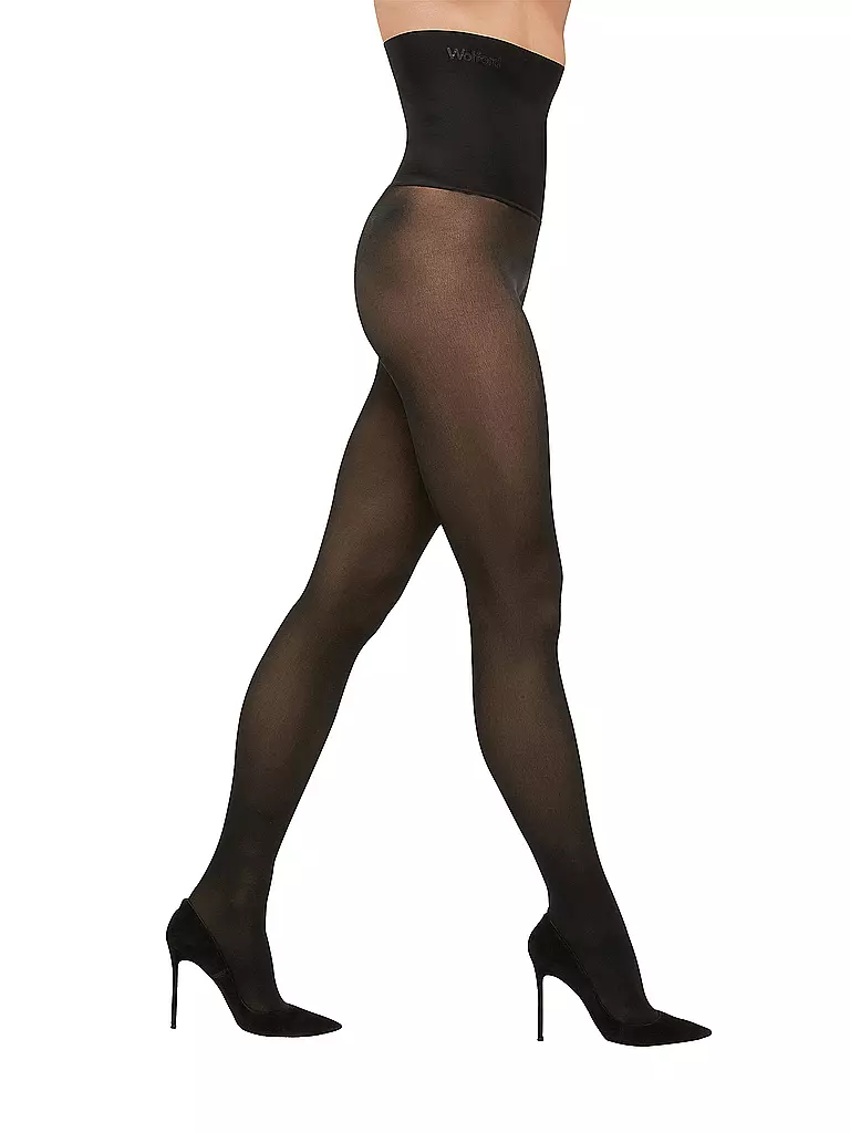 WOLFORD | High Waist Strumpfhose FATAL 50 black | Negro