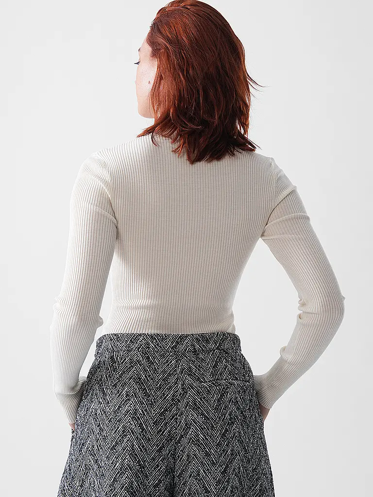 WOLFORD | Jersey de cuello alto | Crema