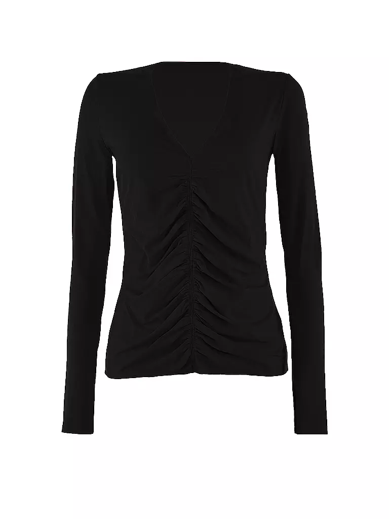 WOLFORD | Langarmshirt PURE TOP Black  | Negro