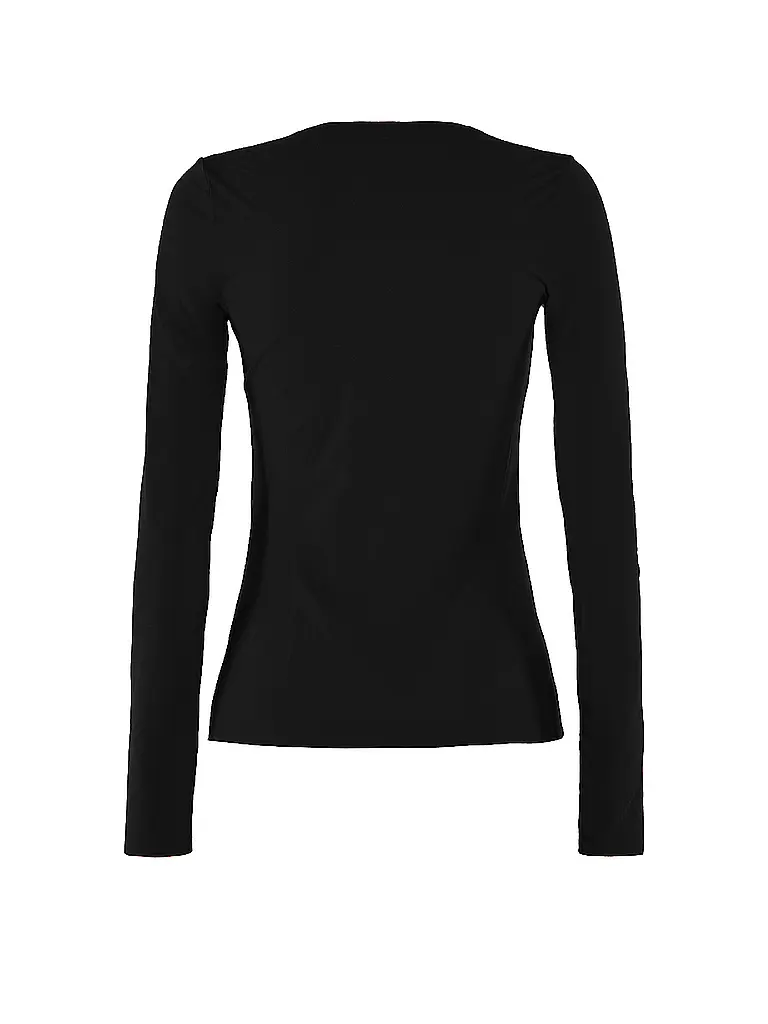 WOLFORD | Langarmshirt PURE TOP Black  | Negro