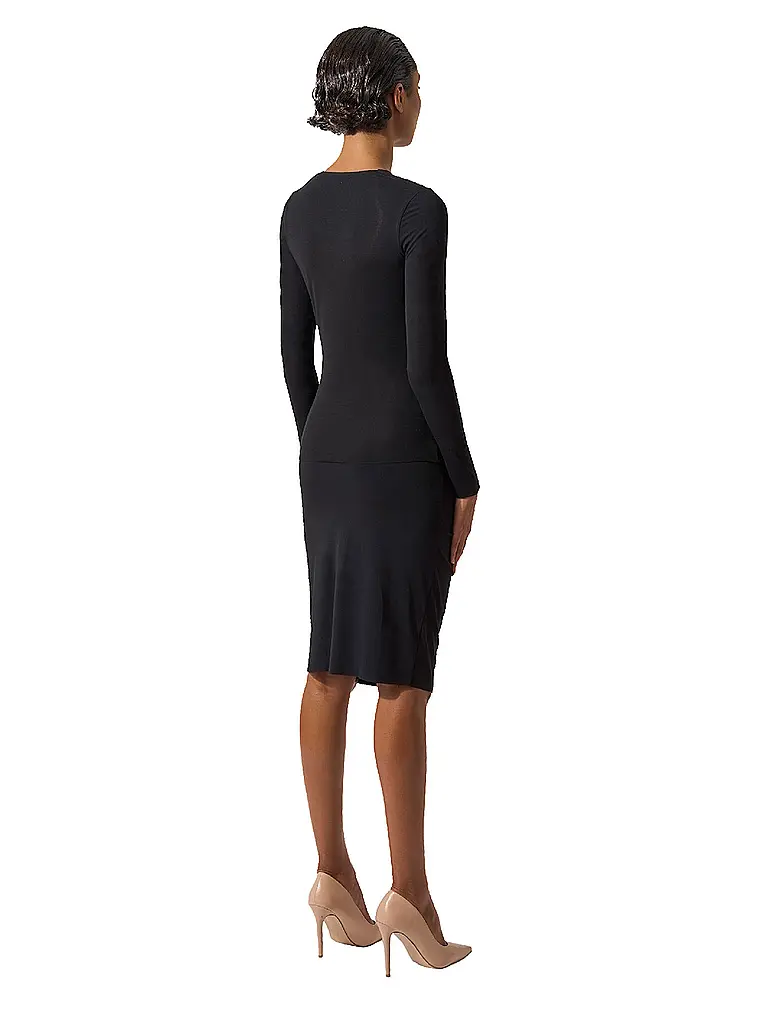 WOLFORD | Langarmshirt PURE TOP Black  | Negro