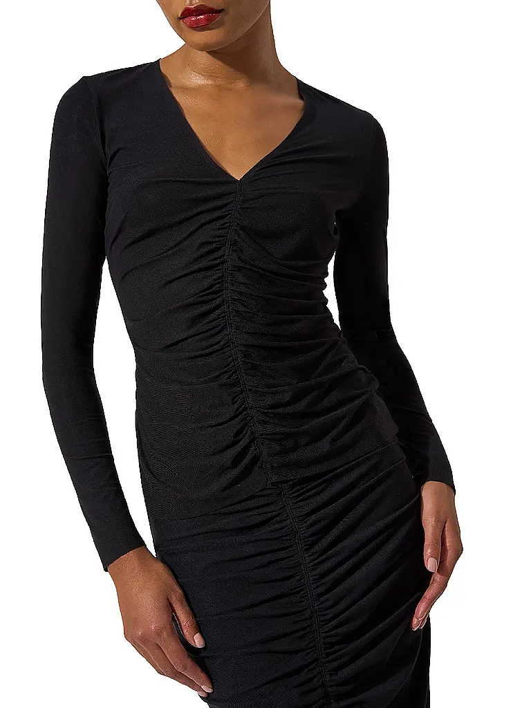 WOLFORD | Langarmshirt PURE TOP Black  | Negro