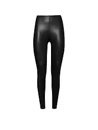 WOLFORD | Leggings con aspecto de cuero JO | Negro