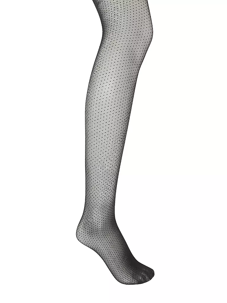 WOLFORD | Medias de moda MINI DOT 20 DEN black black | Negro