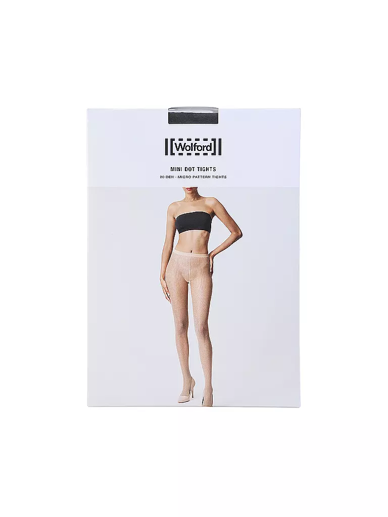 WOLFORD | Medias de moda MINI DOT 20 DEN black black |