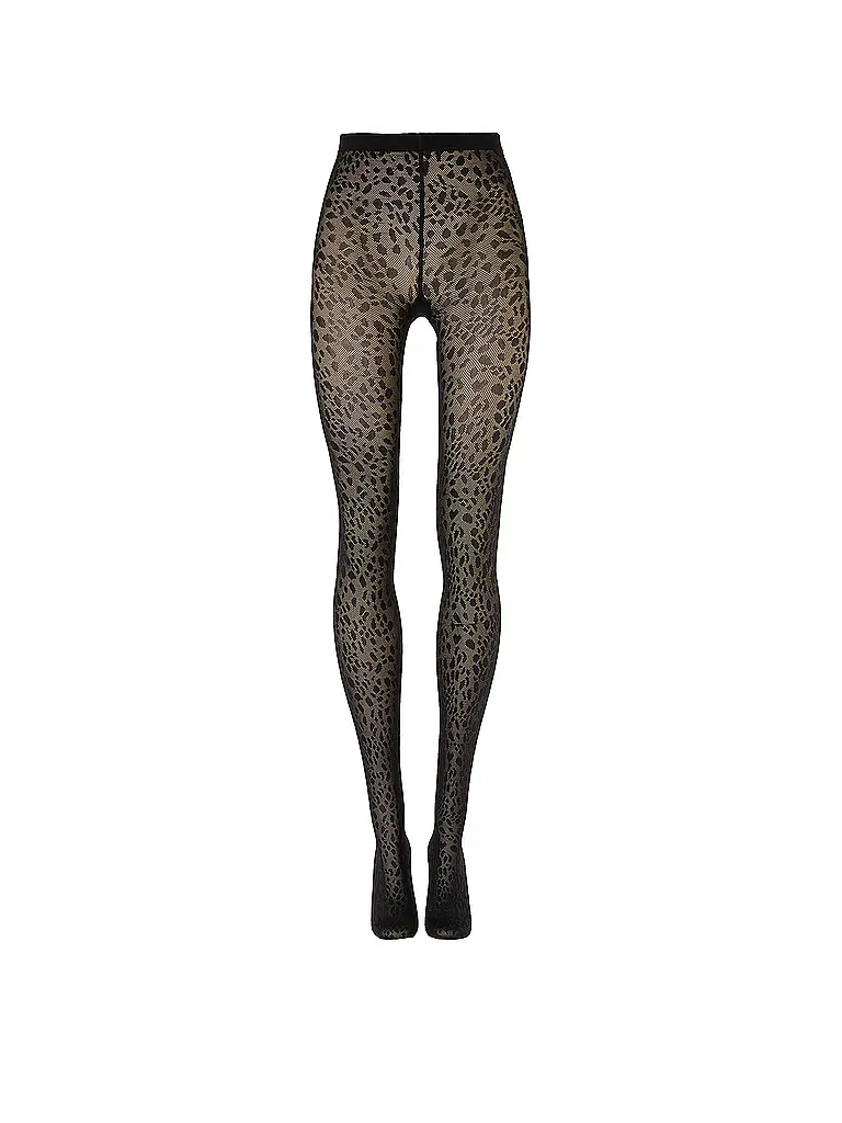 WOLFORD | Medias de moda PANTERA Black | Negro