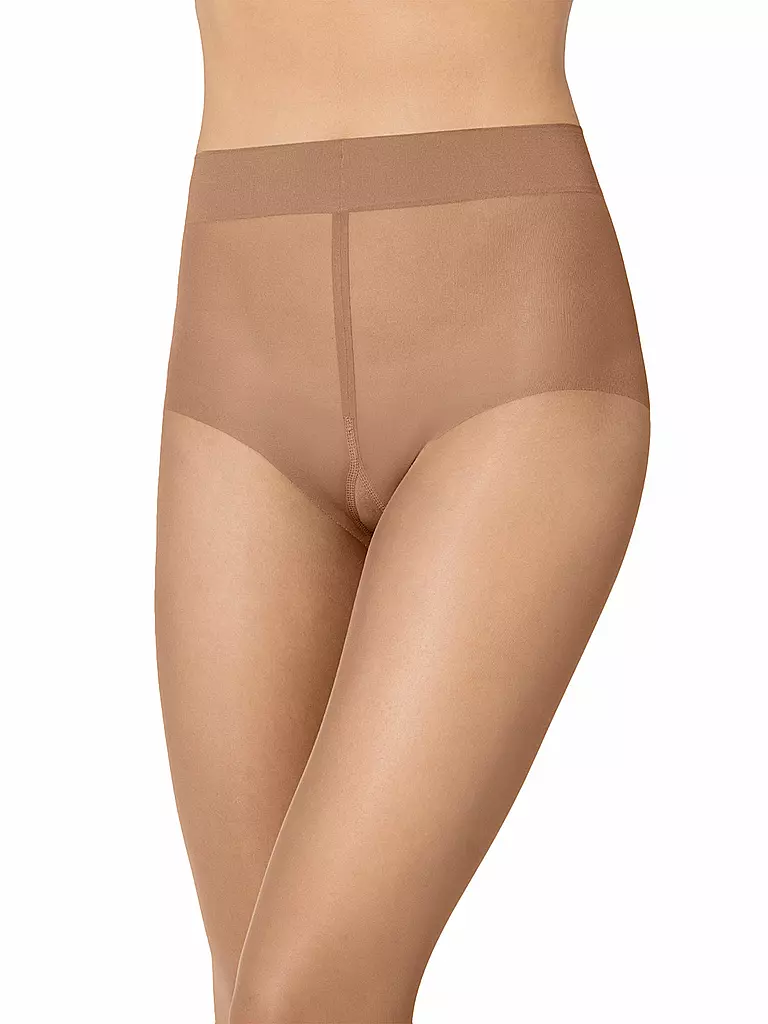 WOLFORD | Medias finas "Pure 10" 14497 (gobi) | Beige
