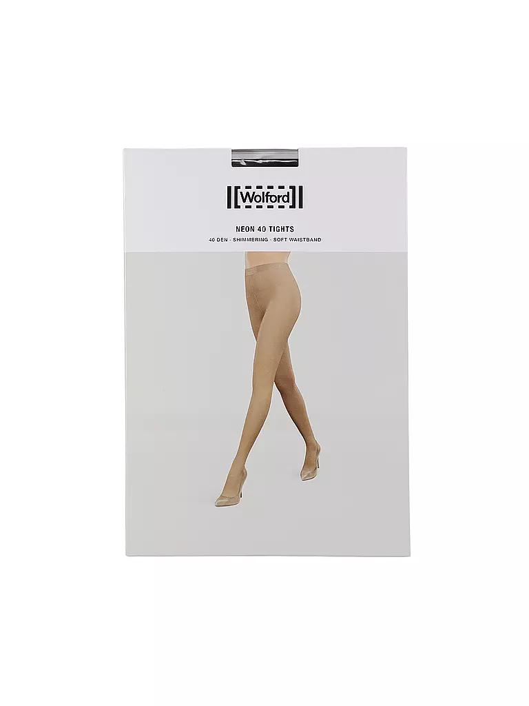 WOLFORD | Medias NEON 40 admiral | Azul oscuro